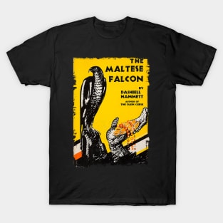 Maltese Falcon - Vintage Book Cover T-Shirt